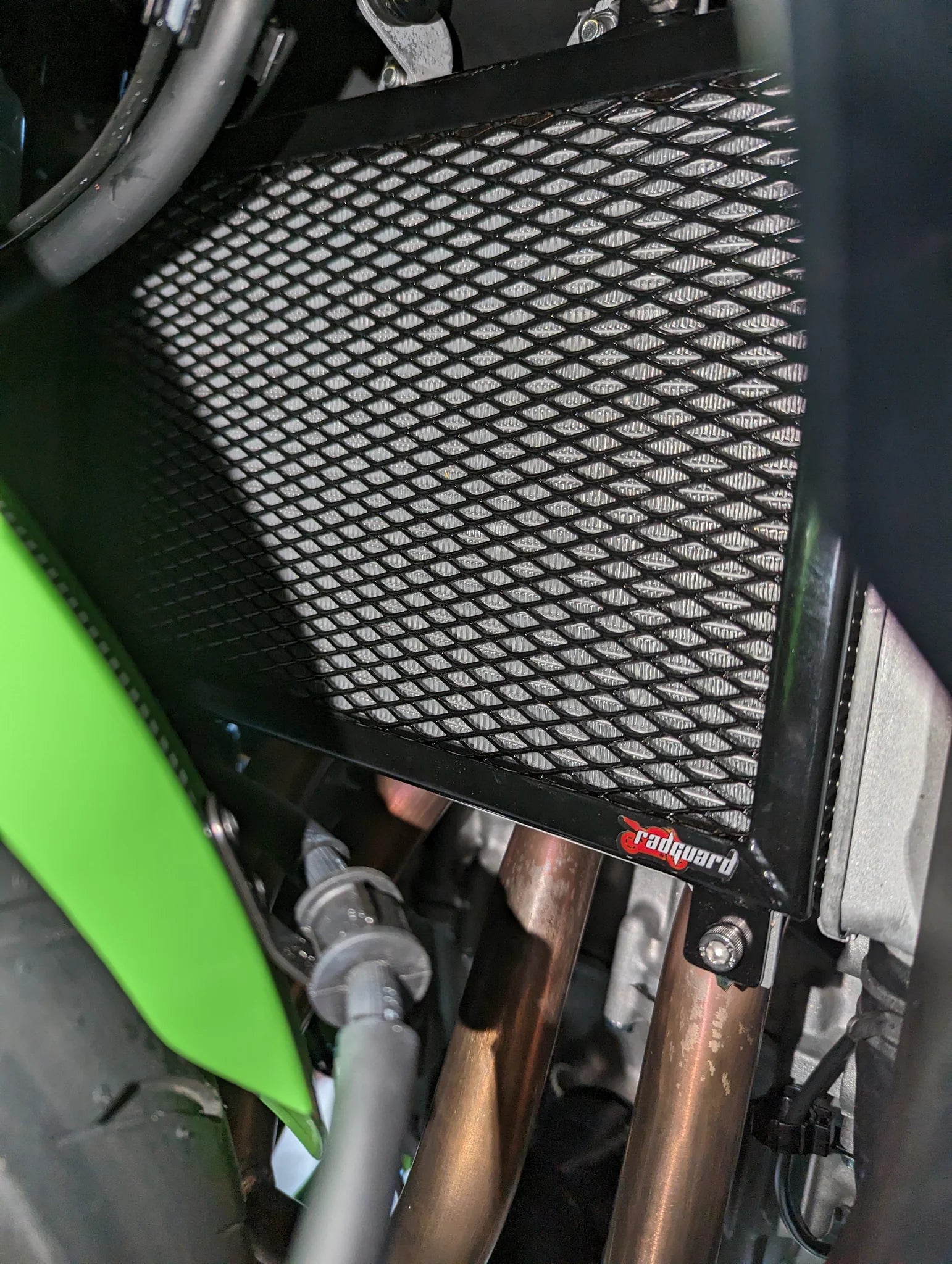 Rad Guard Kawasaki Ninja ZX-4R/ZX-4RR 2023 - 2026 Radiator Guard ...