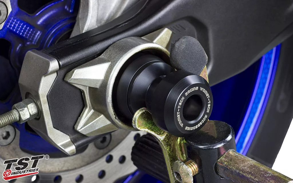 Womet-Tech Rear Axle Spool Slider System for Yamaha YZF-R7/XSR-700/MT ...