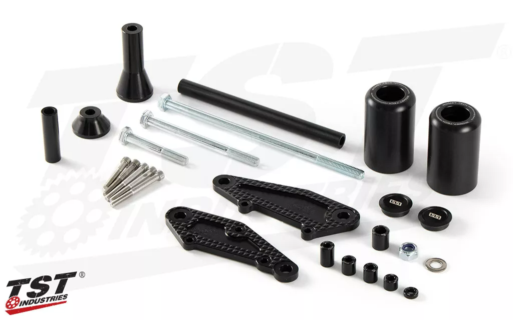 TST Frame Sliders for Honda Grom 2021 partstribe